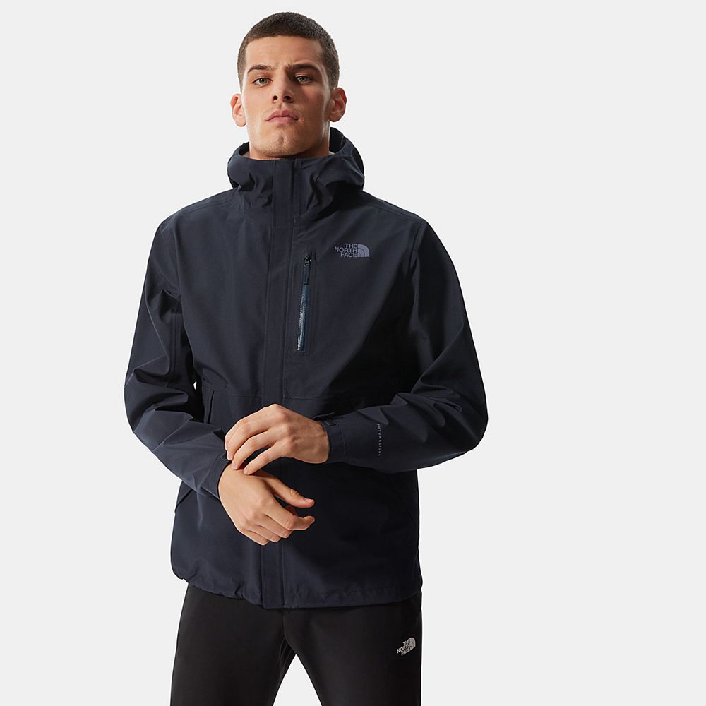 The North Face Lightweight Shell Jackets Mens Australia - The North Face Dryzzle Futurelight™ Navy H